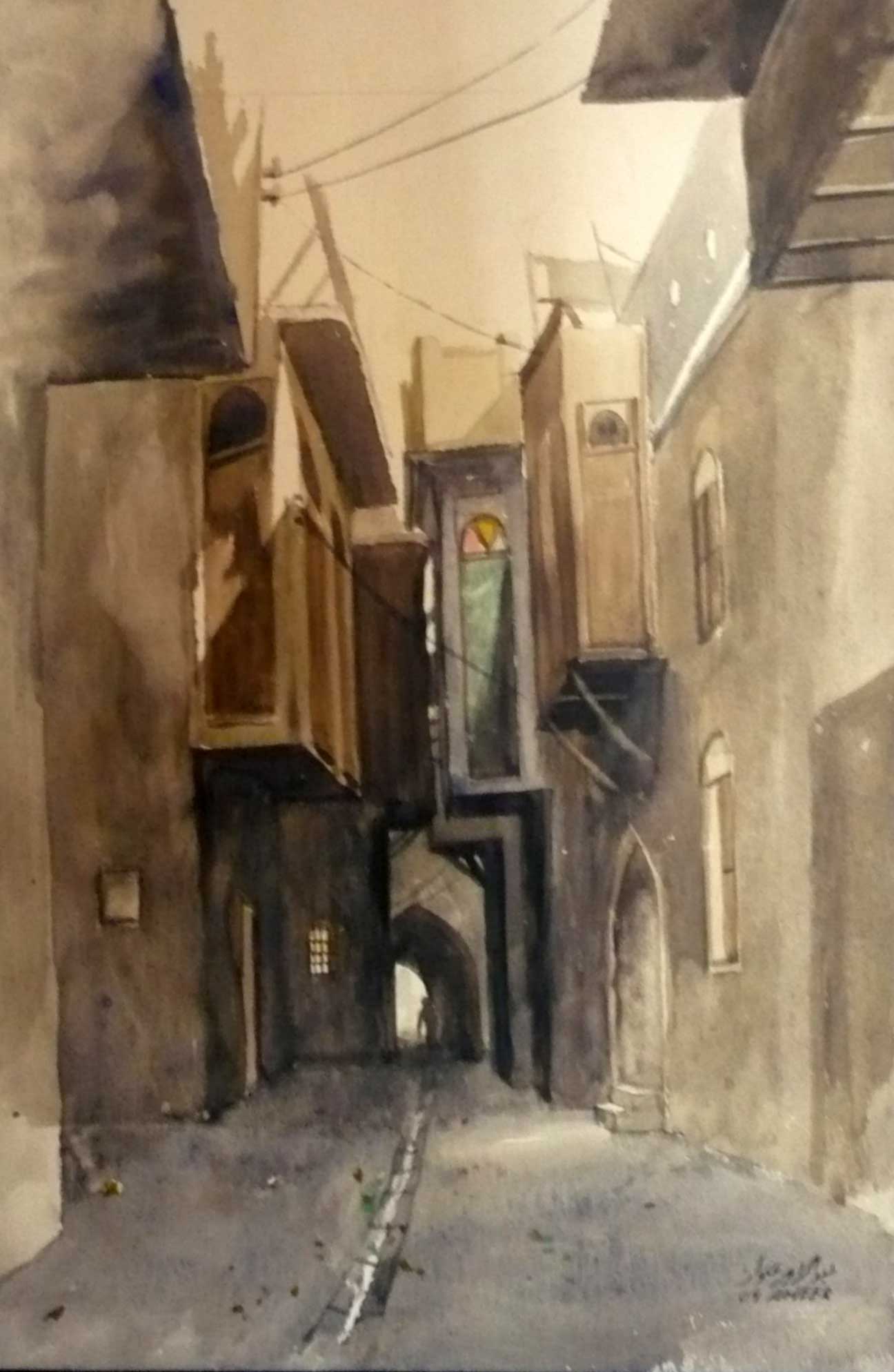 Abdulameer Alwan Iraq - Untitled 1 2004 original artwork available at marsoum art collective