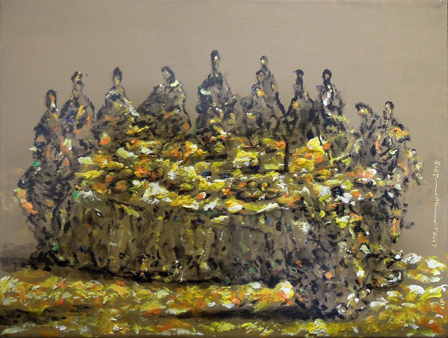 Hammoud Chantout Syria/France ∙ Untitled vi 2018 original artwork available at marsoum art collective