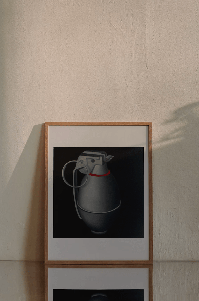 Bente Christensen-Ernst Denmark/Turkey ∙ Let the Weak Say I Am a Warrior 2012 original artwork available at marsoum art collective