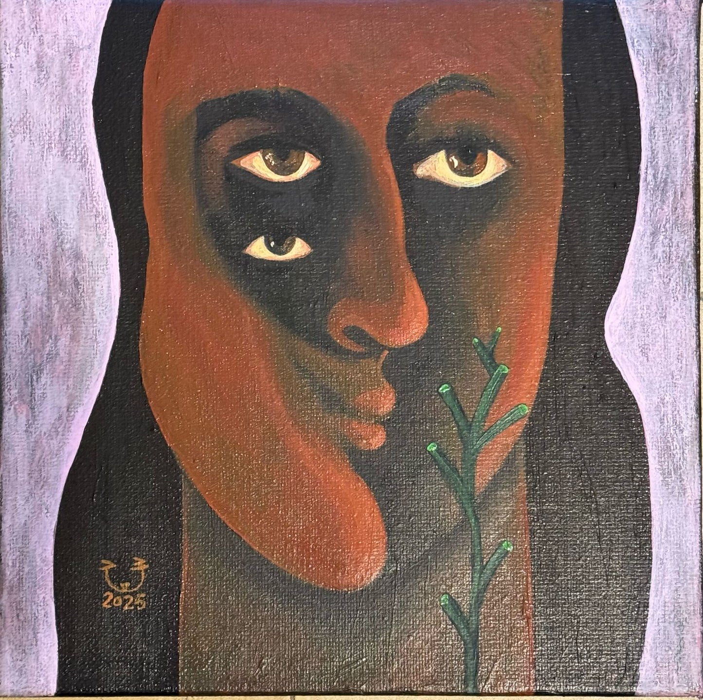 Souad Abdelrasoul Egypt - Untitled 2 2025 original artwork available at marsoum art collective
