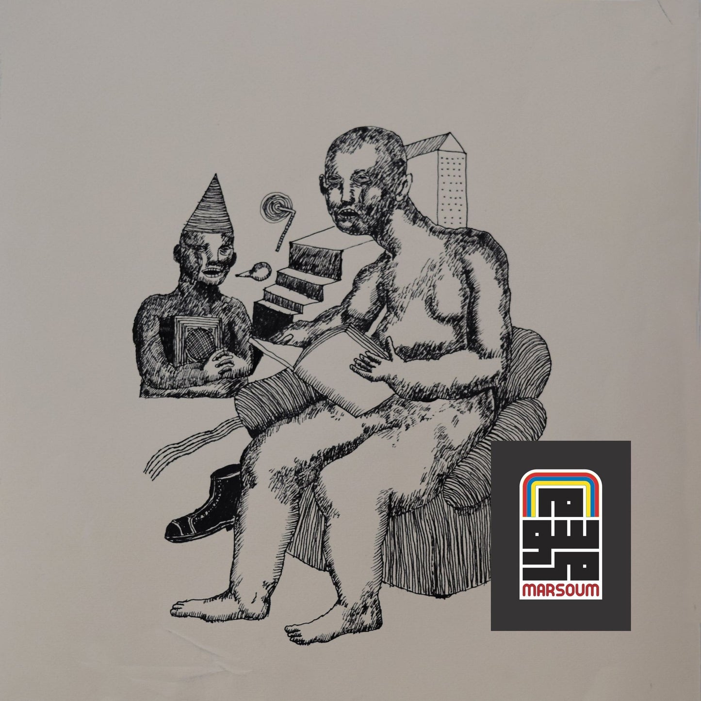Saddam Jumaily Iraq untitled 8 2014 original artwork available at marsoum art collective